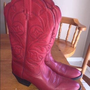 Ariat Red Boots