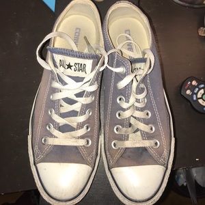 Navy blue converse women's size 8