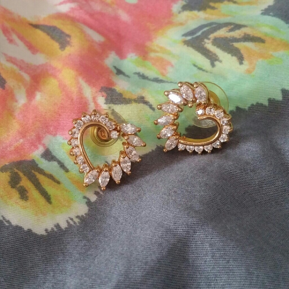 Heart earings - Picture 1 of 3