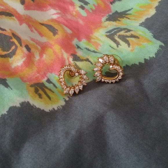 Heart earings - Picture 2 of 3