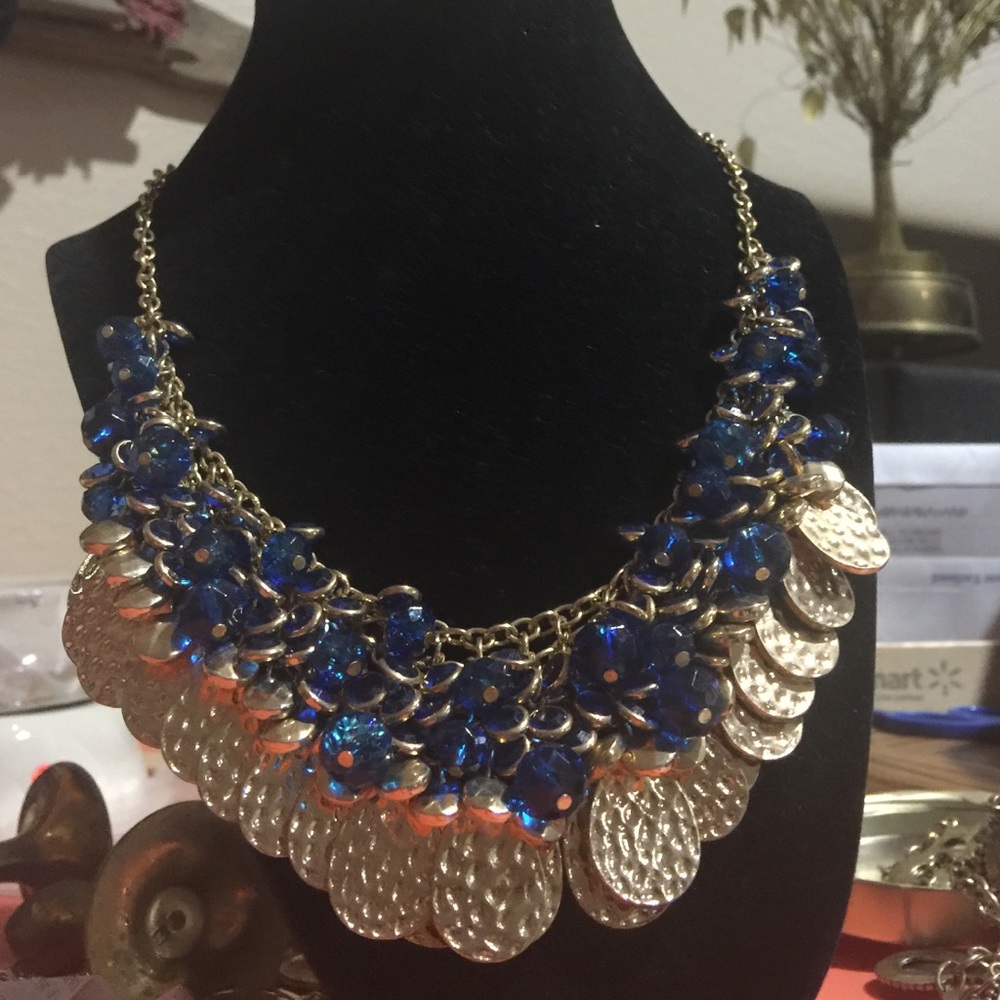Necklace with matching earrings