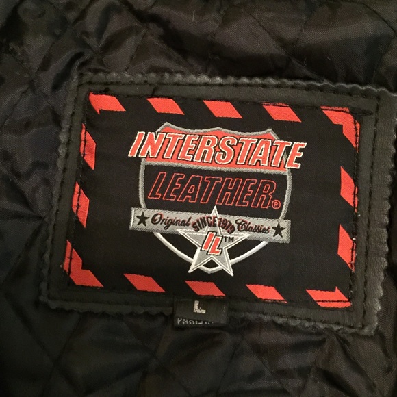 Ladies Leather Motorcycle Jacket - Picture 3 of 3