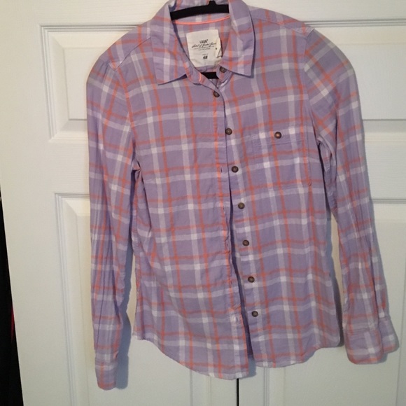 H&M flannel long sleeve shirt - Picture 3 of 3