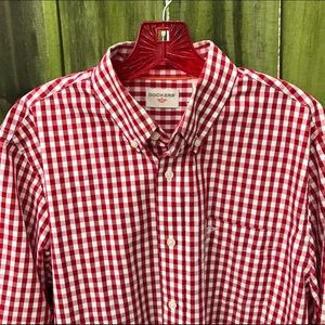 Dockers gingham long sleeve button down