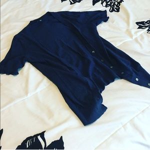 Banana Republic Navy Blue Cardigan