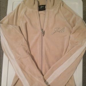 JLo Track Suit Camel with White Stripe Size M