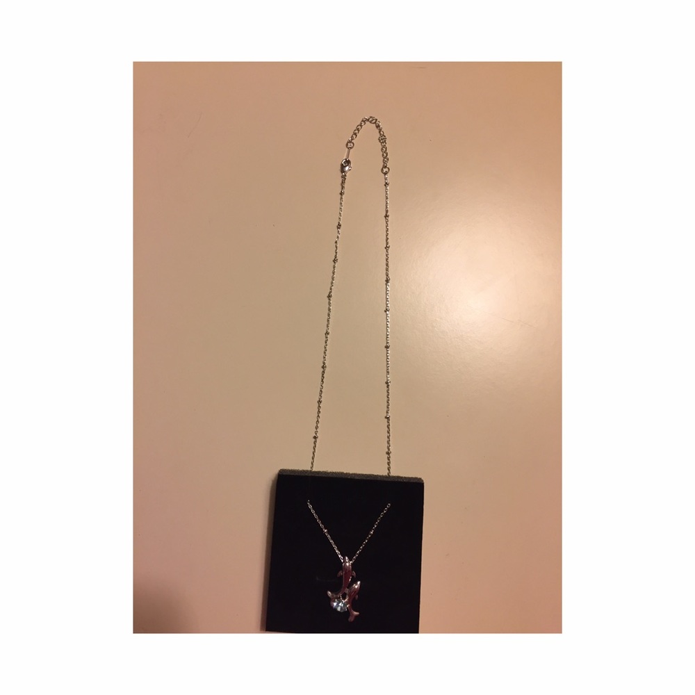 Silver Dolphin Necklace - Picture 3 of 3