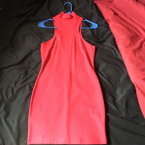 Fitted, sleeveless zip up dress - Picture 1 of 3