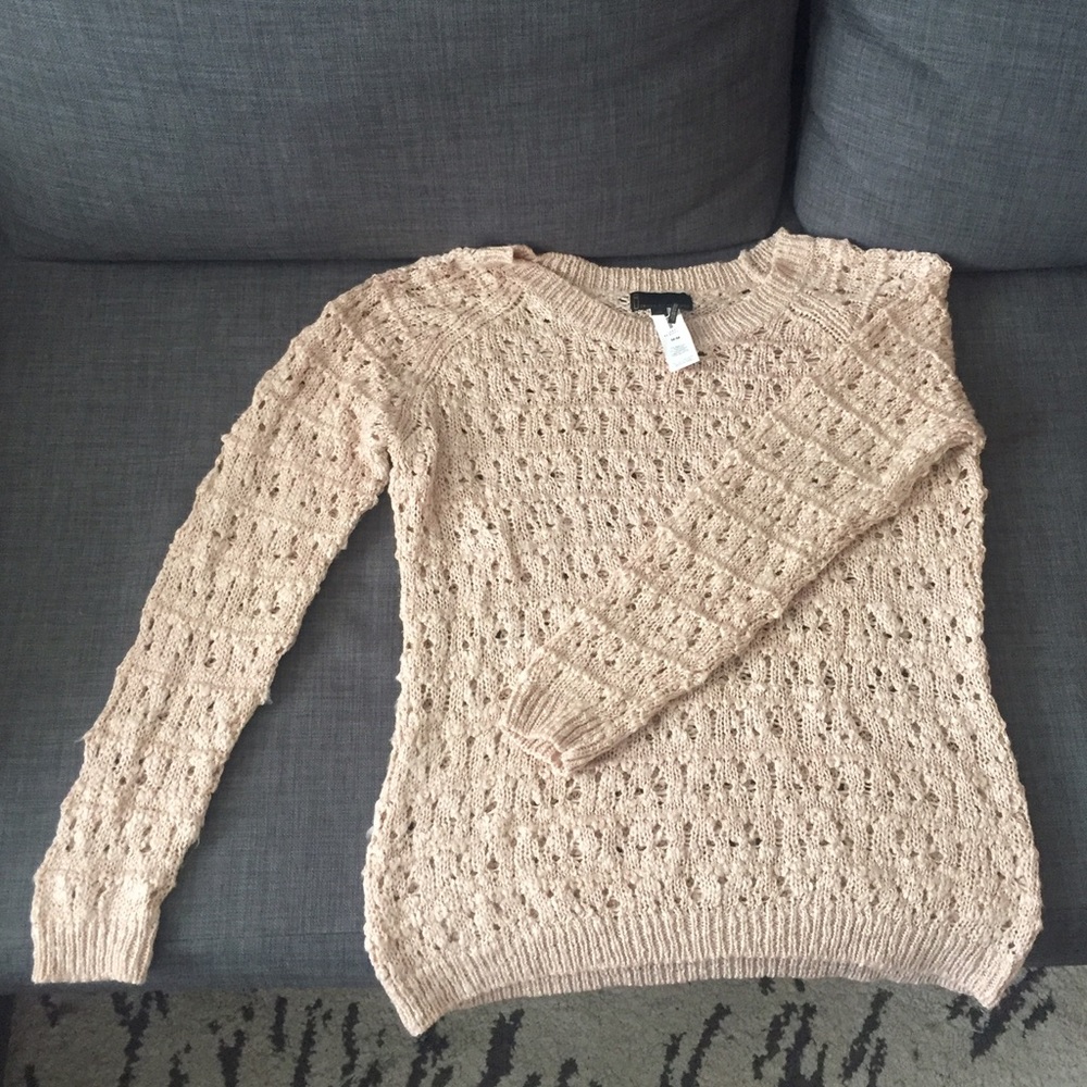 Never worn i Jeans by Buffalo Rose & Gold sweater