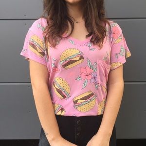 Wildfox Hamburger Shirt