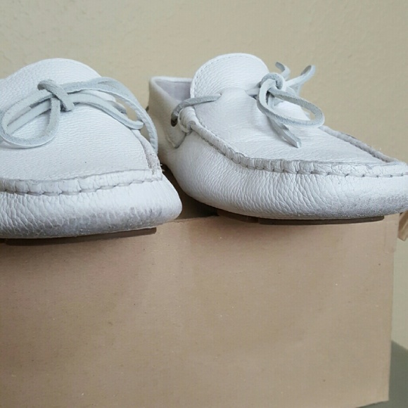 Zara Mens all white loafers - Picture 4 of 4