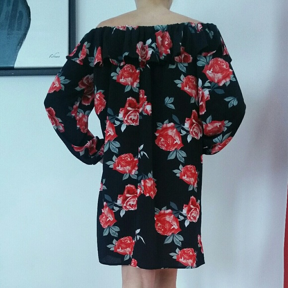 🌹LAST CHANCE🌹'ROSE' Floral Dress NWOT - Picture 4 of 4