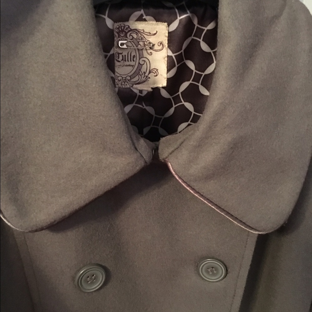 Double Breasted Wool Winter/Fall Coat - image 4