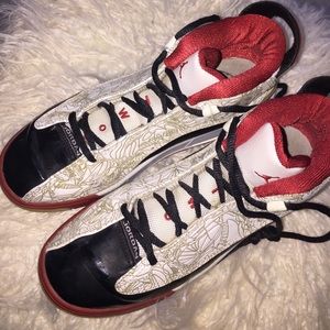 Jordan Dub Zero White & Red