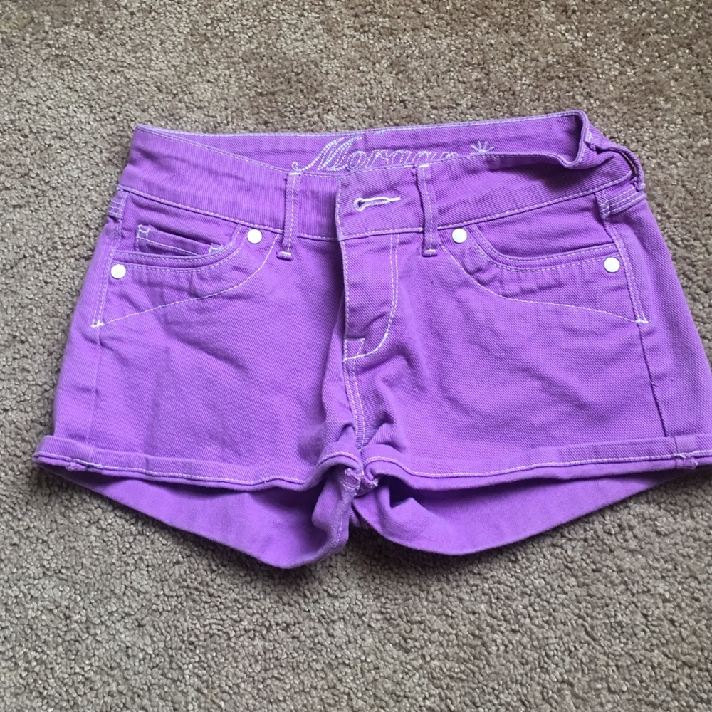 Purple shorts