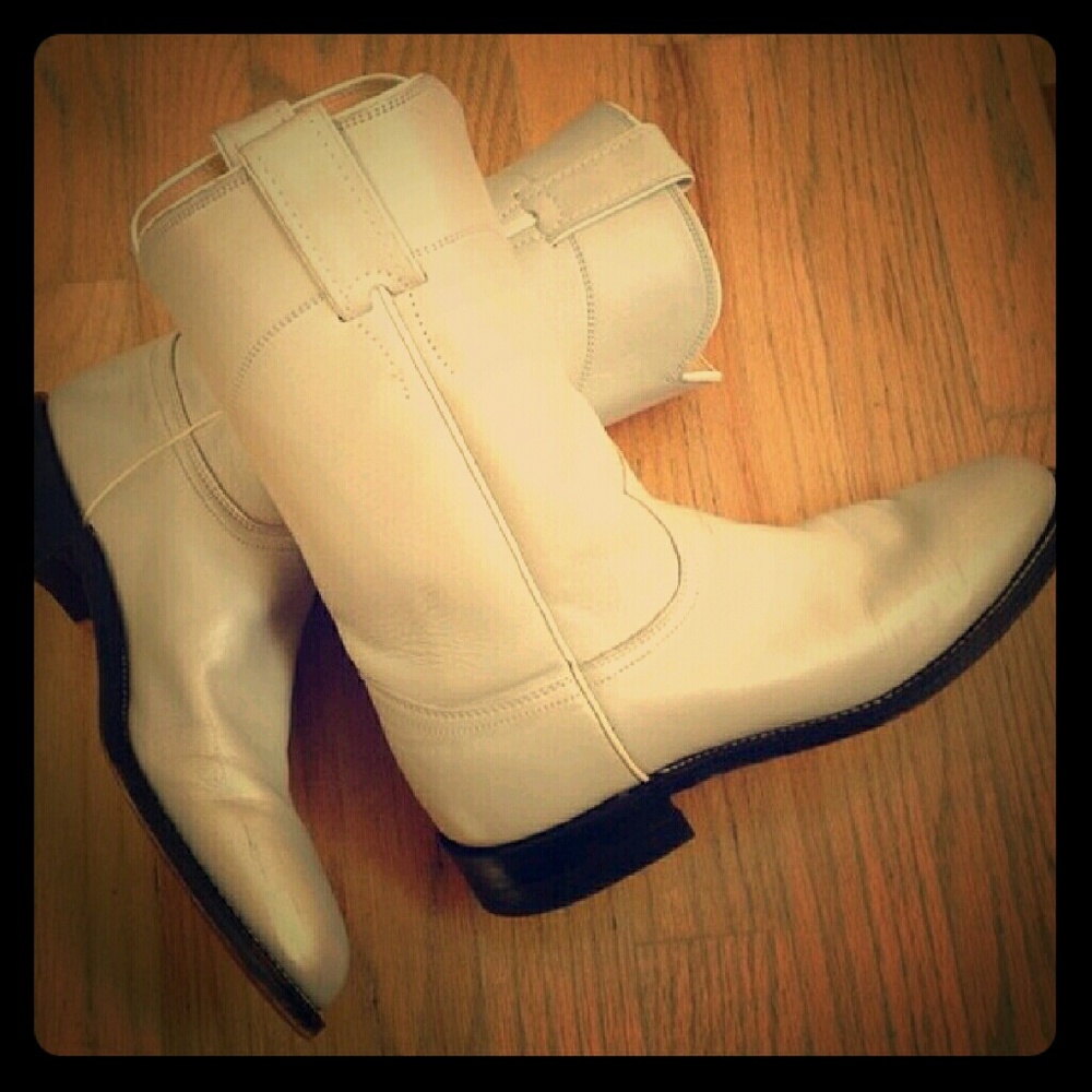 Justin Roper Vintage Pearl Luster Boots