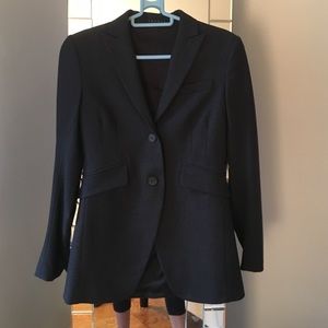 Theory Women's wool Gabe blazer long size 2