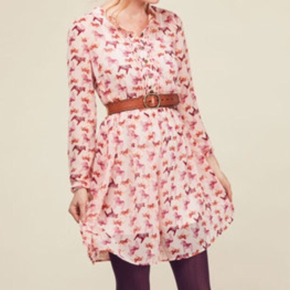 Modcloth Babydoll Dala horse dress