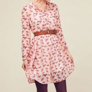 Modcloth Babydoll Dala horse dress