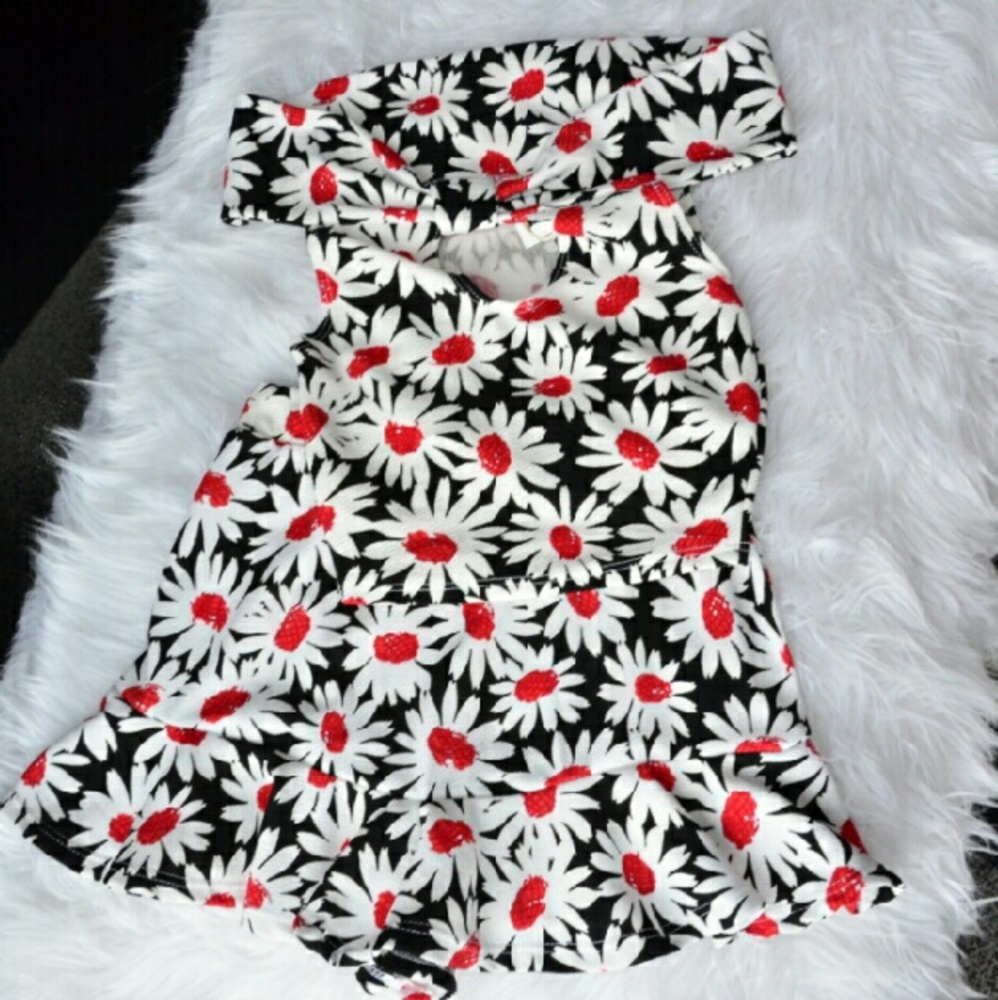 Pants Playful floral 2 piece set - Picture 2 of 4