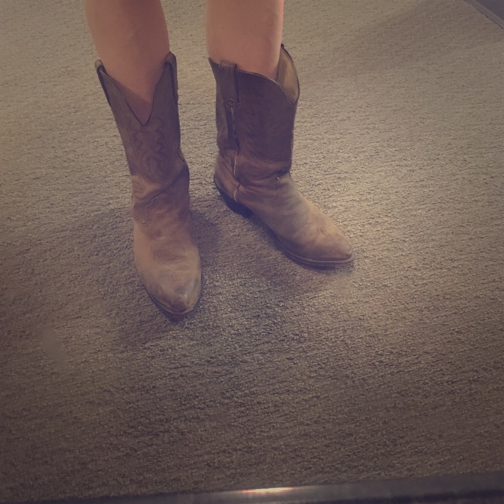 Leather Durango cowgirl boots