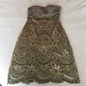 Sue Wong beaded cocktail dress