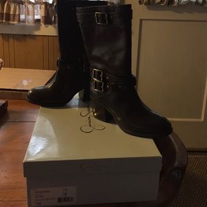 Brand new Jessica Simpson brown boots
