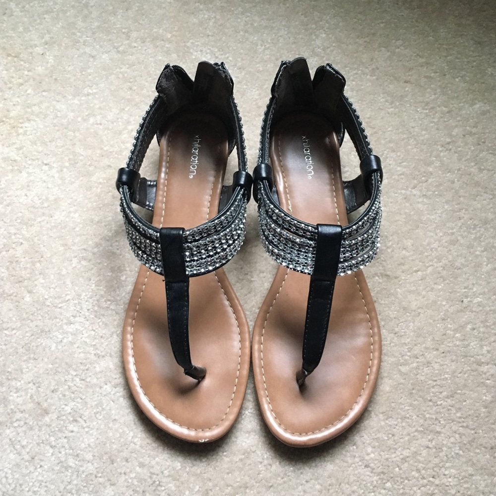 Xhilaration Jeweled sandals