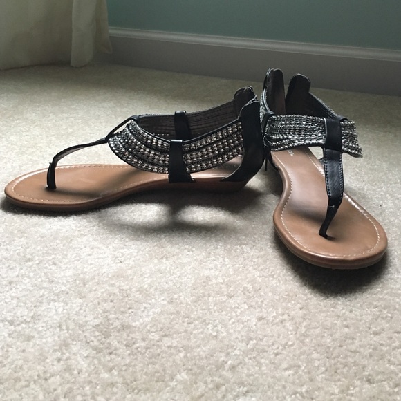 Xhilaration Jeweled sandals - Picture 2 of 3