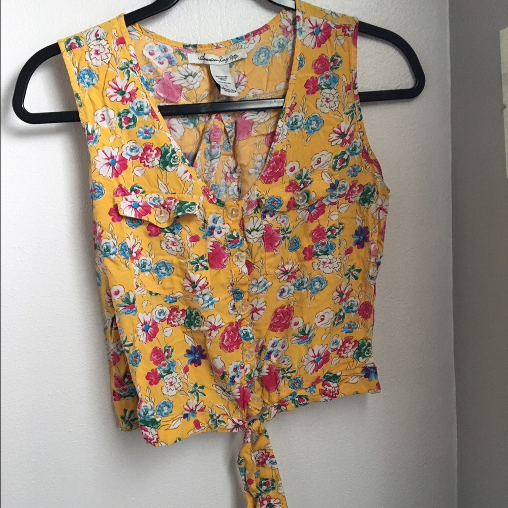 American Rag floral blouse💛