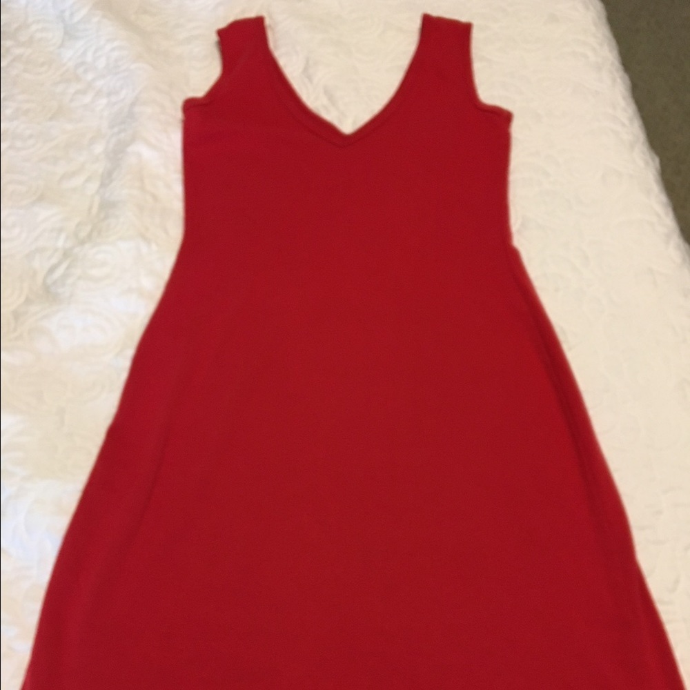 Victorias Secret Tee Shop red dress xs