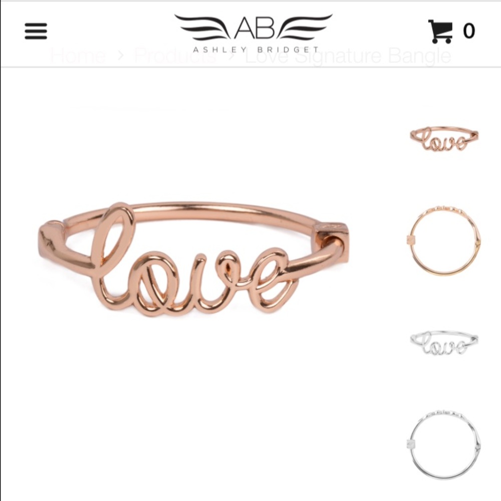 Ashley Bridget LOVE ❤️ bracelet