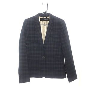 Zara Plaid Blazer