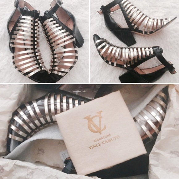 NWB Vince Camuto Greta Caged Heel Sandal - Picture 3 of 4