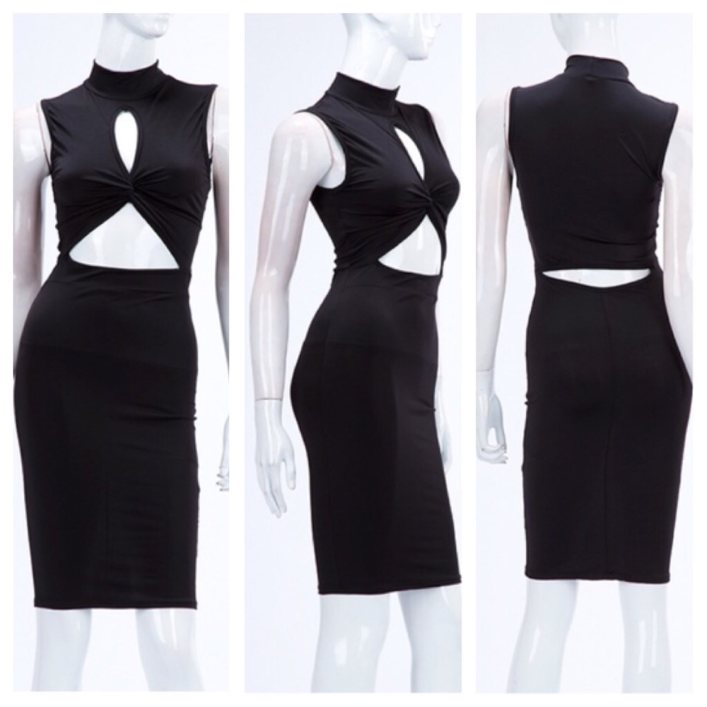 MIAMI BEACH BOUTIQUE - Cut Out Mini Dress