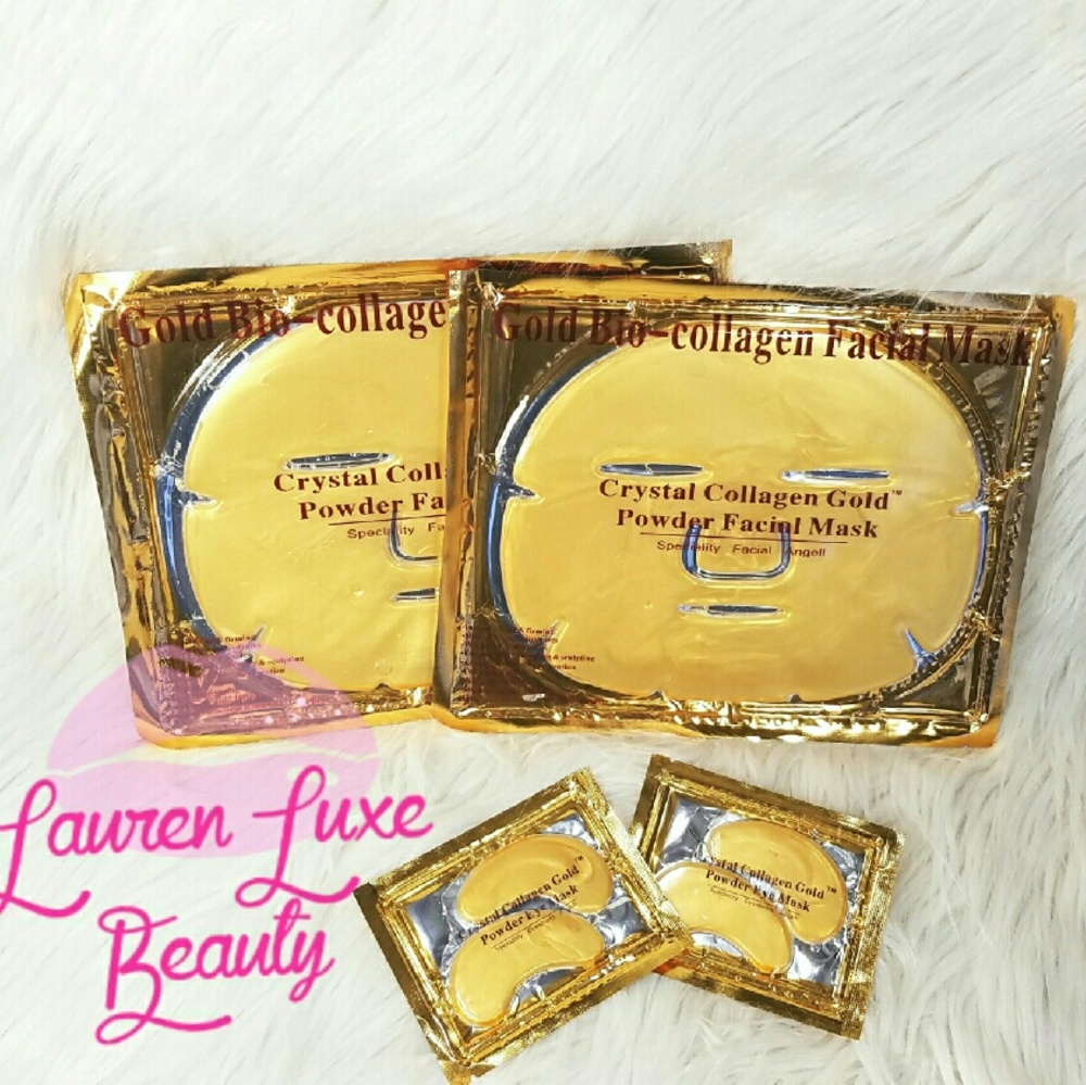 24k Gold Facial Collagen Mask