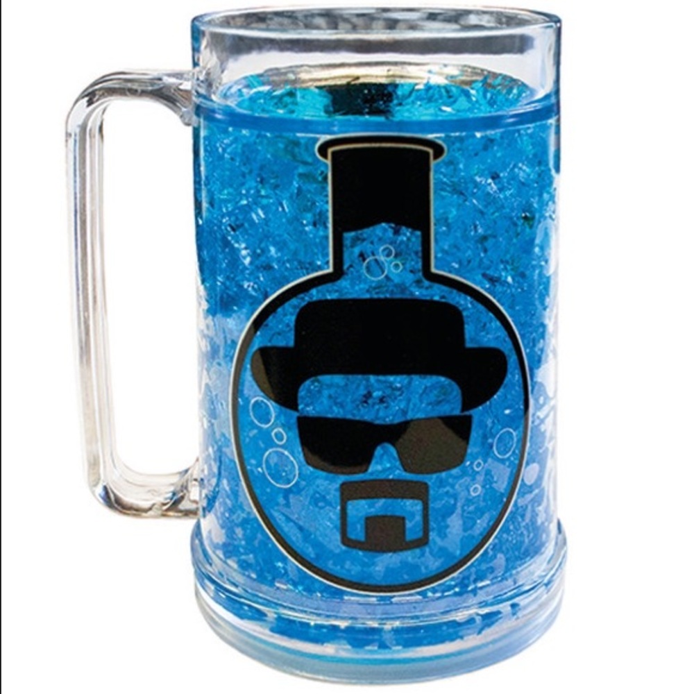 Breaking Bad Frosted Crystal Heisenberg Beer Mug