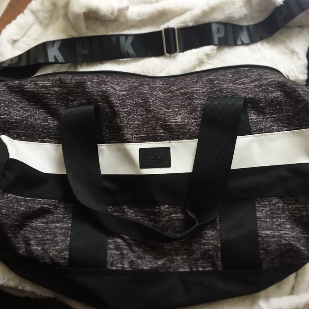 VS Pink Duffle Bag.