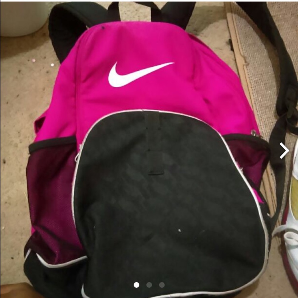 Pink Basic Nike Backpack