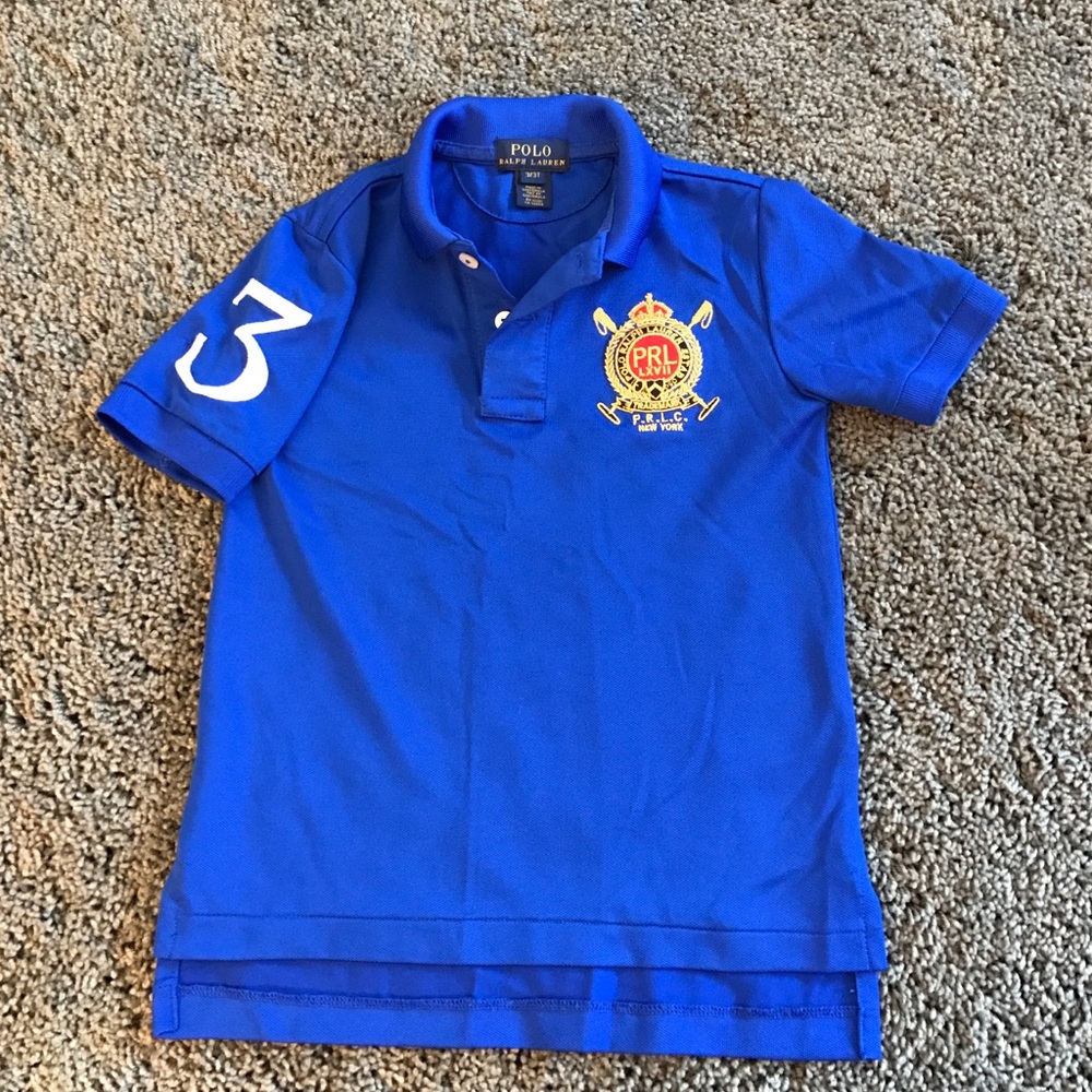 Royal blue Ralph Lauren short sleeved tee