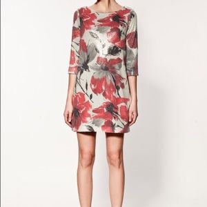 Zara sequin shift dress