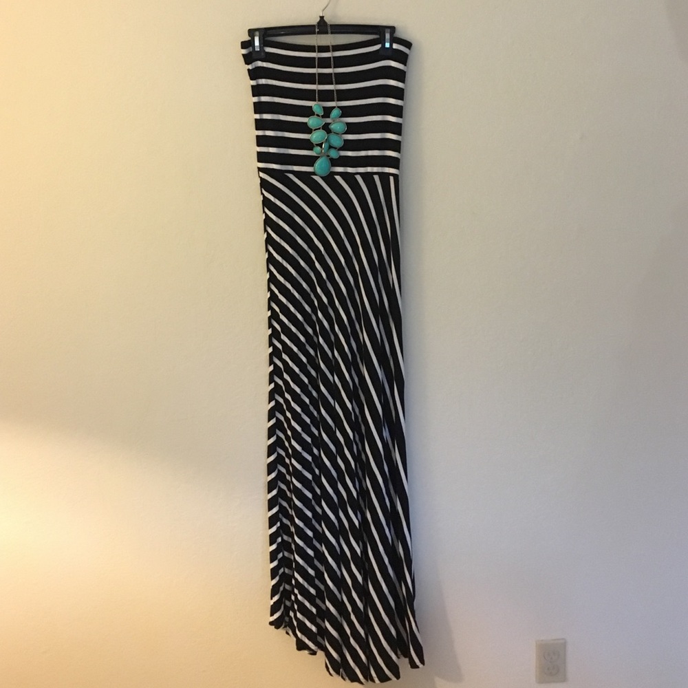 Strapless Maxi Dress