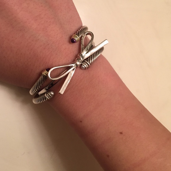 Kate spade silver bow bracelet - Picture 3 of 3