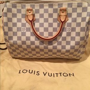 100% authentic with receipt lv speedy 30for $630