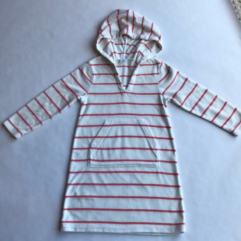 Girls crewcuts J. Crew terry coverup dress