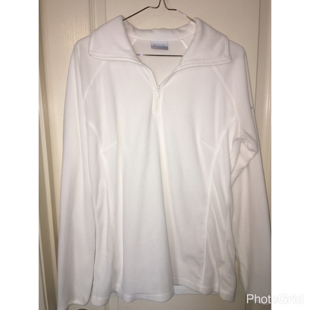 Columbia half zip hoodie