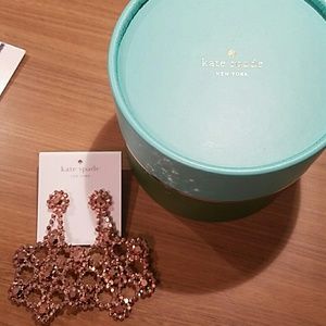 Kate Spade Rosegold earings- NWT