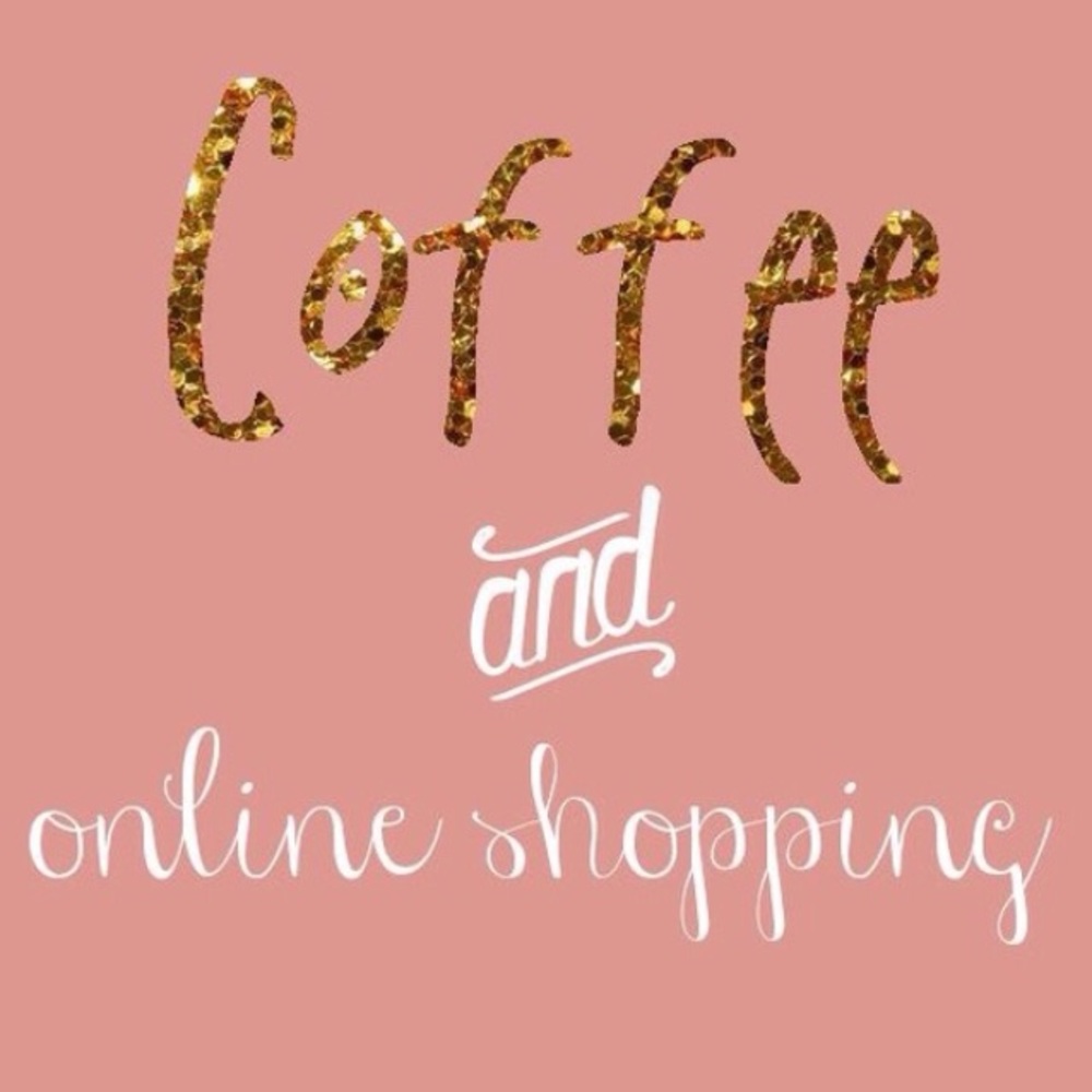 Two of my favorite things ☕️👠👛👗💋
