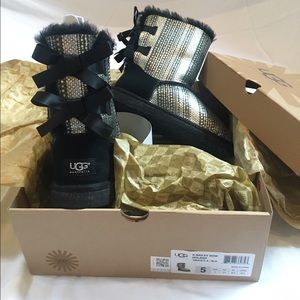 Holiday edition bailey bow UGGS
