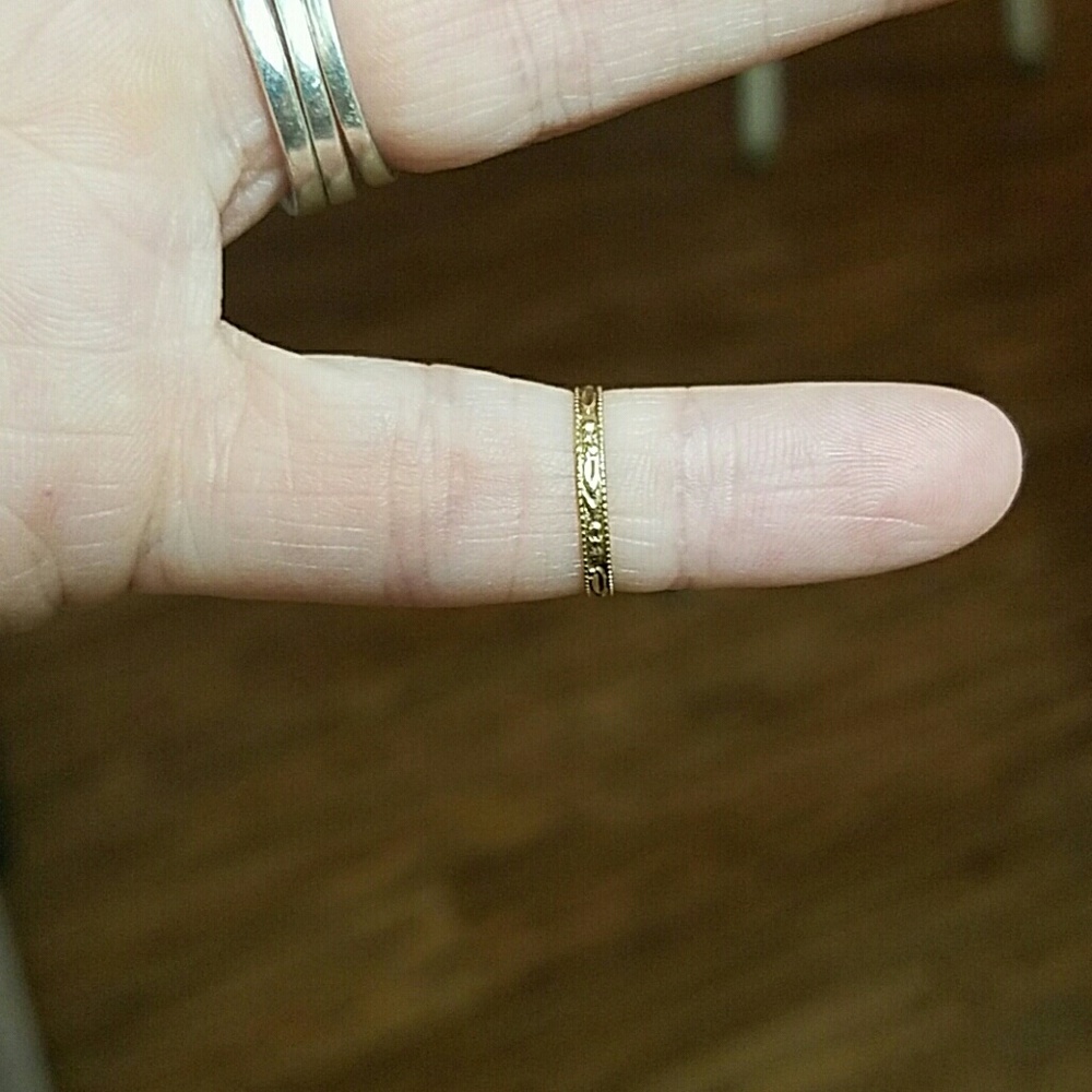 14k gold pinky ring